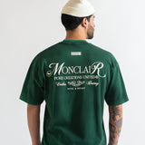 Pure Monclair T-shirt oversized Verde