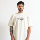Pure Monclair T-shirt oversized Crema