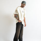 Pure Monclair T-shirt oversized Crema