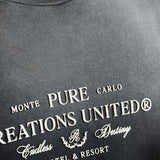 Pure Monclair T-shirt Oversized Negra