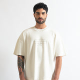 Pure Monclair T-shirt Box Fit Crema