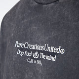 Pure Dopamine Black Wash Molecule T-Shirt