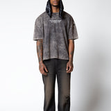 Pure Dopamine Black Wash Eyes BoxFit T-Shirt