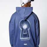 Pure Dopamine Blue Hoodie