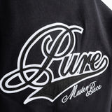 Pure Dopamine Black Baseball T-Shirt