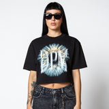 Pure Dopamine Black Eyes Crop Top