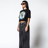 Pure Dopamine Black Eyes Crop Top