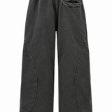 TRUE Daily Washed Sweatpants - Black