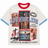 Life Hustler 'JESUS' White Tee