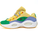 Reebok Question Low BBC Ice Cream Running Dog Yellow Green