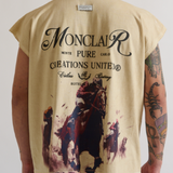 Pure Monclair Sleeveless Cropped Shirt