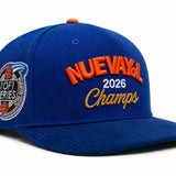 1OF1 Gorra NUEVAYoL Azul/Naranja