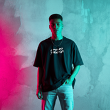 Escobar T-shirt oversized Gangsta paradise Negra