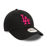 New Era Kids "Los Angeles Dodgers League Essential 9FORTY" Negra