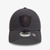 New Era Gorra Ajustable Raiders Gris Oscuro